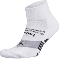Balega Enduro Physical Training Quarter Running Socks - White