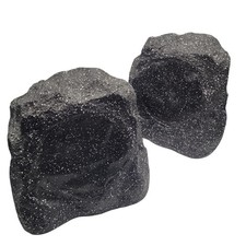 Herdio 8" Outdoor Rock Speakers 600W Bluetooth Waterproof Pair for Backyard Use