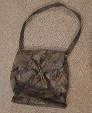 Vintage Original By Caprice Patchwork Snakeskin Leather Purse Bag Made In USA