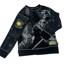 Disney Store Boys Sweater Star Wars Black Size 9/10
