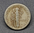 1944-P Mercury Dime 90% Silver US Mint Philadelphia — photo 2