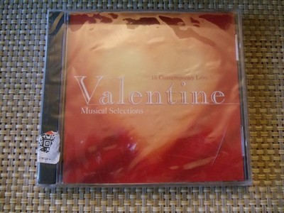 Valentine Musical Selections - 16 Contemporary Love Songs (CD, 1997) Music Disc