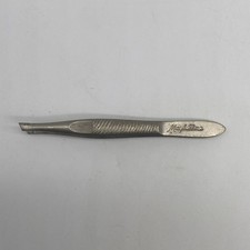 Vintage Maybelline Tweezers Angled Tip Made In USA 3" Vanity MCM
