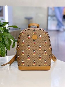 gucci disney mini backpack x Donald Duck Disneys legendary character appears throughout Guccis ready Mini Supreme Backpack NIB |