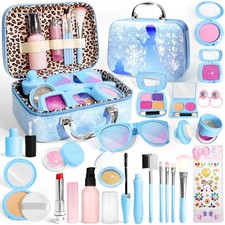 Frozen Kids Fake Makeup for Little Girls Toddlers 3-5 4-6 5-8 Frozen,