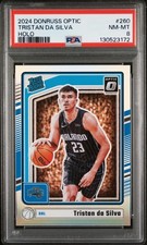 2024 PANINI DONRUSS OPTIC HOLO #260 TRISTAN DA SILVA PSA 8