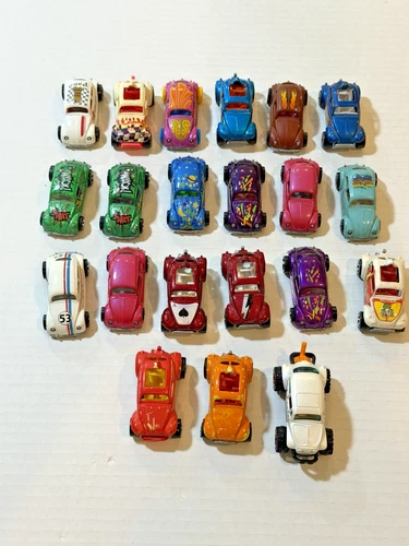 HOT WHEELS MATCHBOX VINTAGE VOLKSWAGEN BUG LOT OF 21 VW