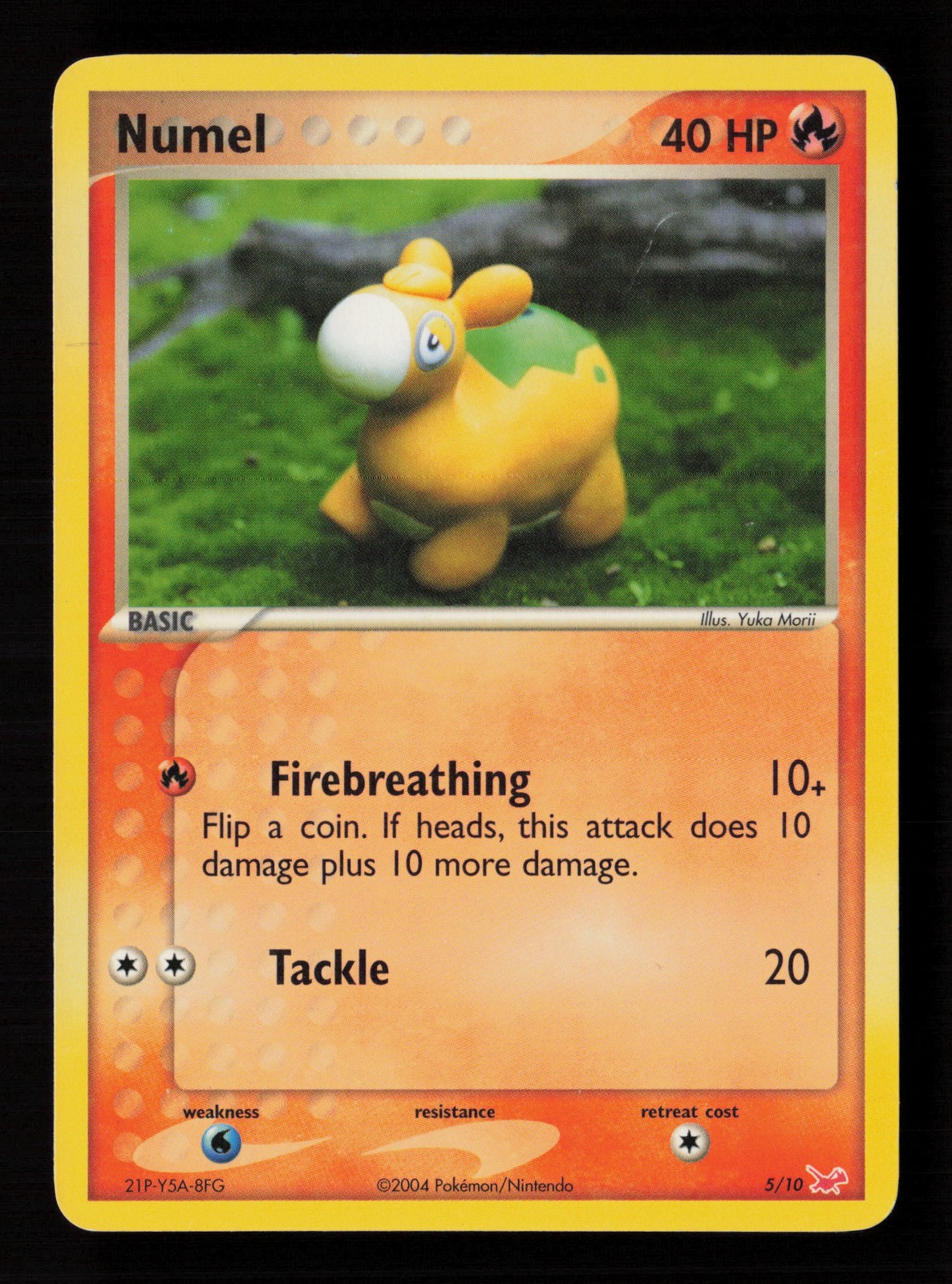 Numel 5/10 EX Trainer Kit 1: Latias & Latios Pokemon Card -B9