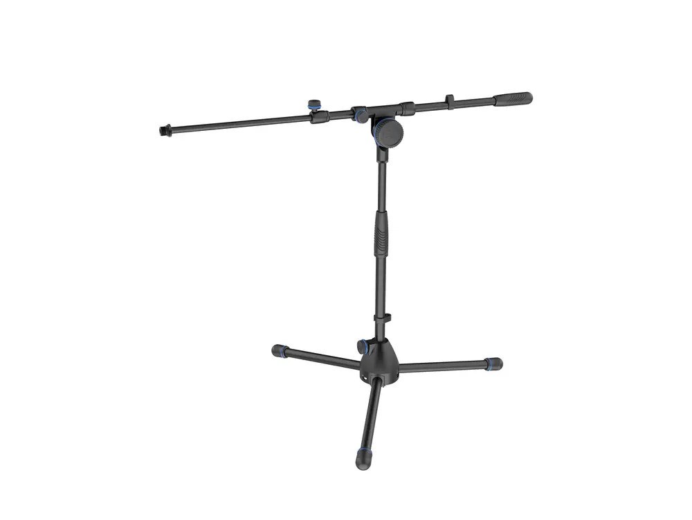 Ultimax Tabletop Tripod Base Desk Microphone Stand Boom Angle Height Adjustable