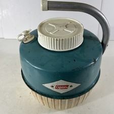 Coleman Vintage 1 Gallon Swing/Half Handle Picnic Jug Made in USA Blue