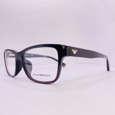 Emporio Armani Authentic Eyeglass Frames EA 3051F 5348 53 16 140 Black Beige