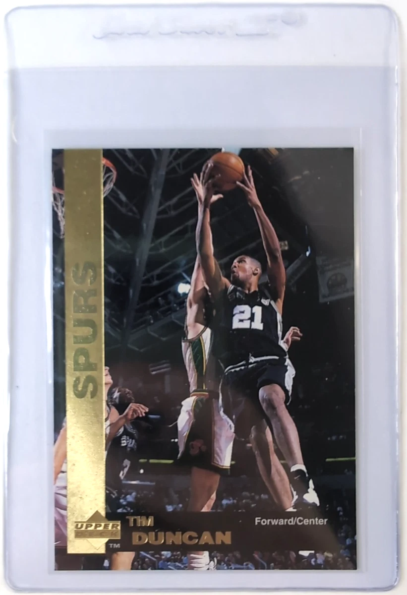 Tim Duncan Basketball Grade 10 Rookie Sports Trading Cards