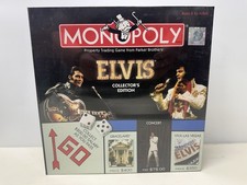 Elvis Presley Monopoly Collector's Edition Board Game Parker Brothers Sealed