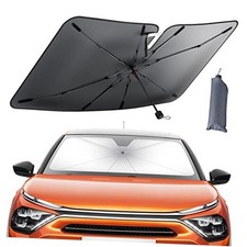 Car Windshield Sunshade Umbrella - Foldable Car Windshield Sun Shade Cover, 5