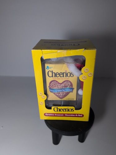 Vtg Kurt Adler General Mills Cheerios Christmas Ornament
