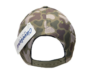 NEW Cleveland Golf Camo Green Rope Adjustable Snapback Golf Hat