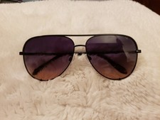 Quay High Key Large Aviator Sunglasses UV Protection Men's Or Women's