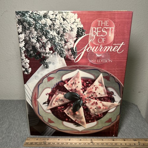 The Best of Gourmet 1992 First Edition Recipes/Cookbook Vintage HC/DJ - Foto 1 di 12