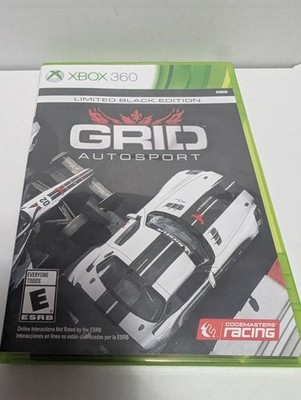 GRID Autosport Limited Black Edition Microsoft Xbox 360Complete CIB Tested