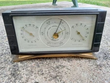 Vintage Airguide Weather Station Barometer Art Deco