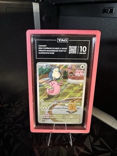 Chansey graded TAG 10 for sale on eBay