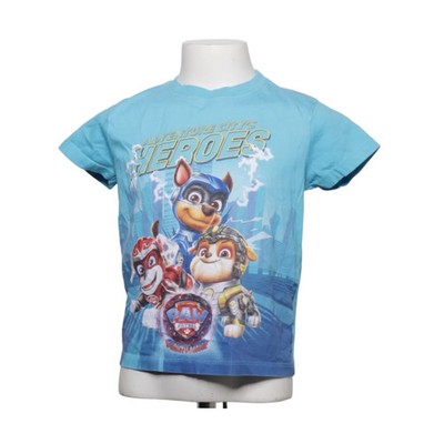 Nickelodeon, T-shirt, Größe: 98/104, Blau/Mehrfarbig, Baumwolle, Print #GWN