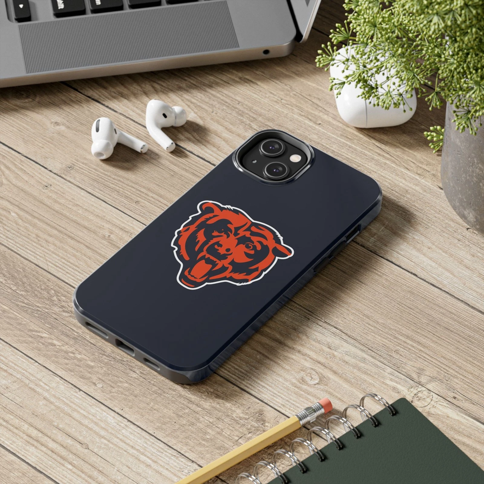 Chicago Bears Durable Phone Case for iPhone