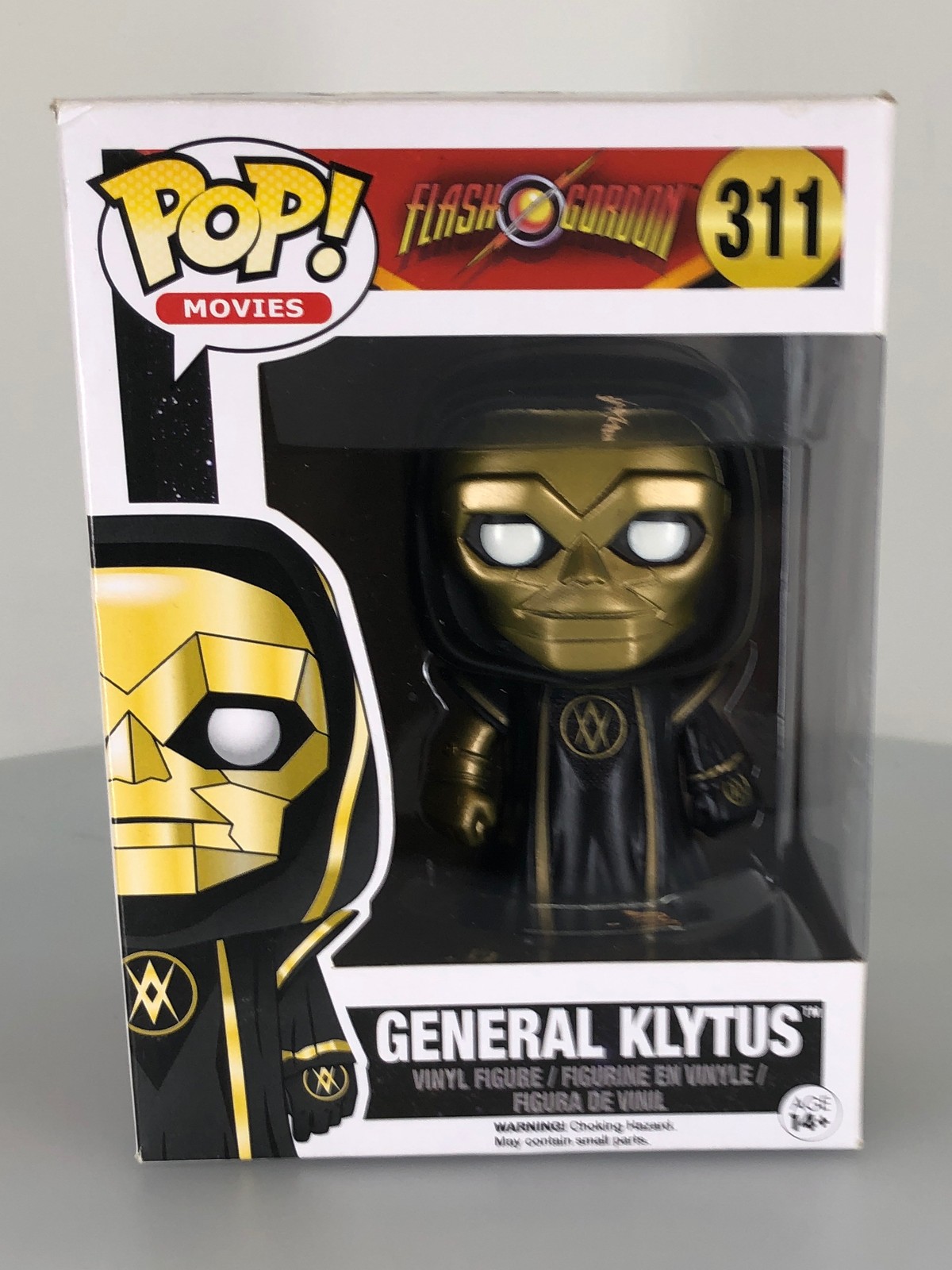 Funko Pop! Figura Vinilo Películas Flash Gordon General Klytus #311 Caja Dañada