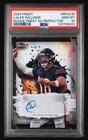 2024 Topps Finest Football Caleb Williams RC Rookie Refractor Auto PSA 10