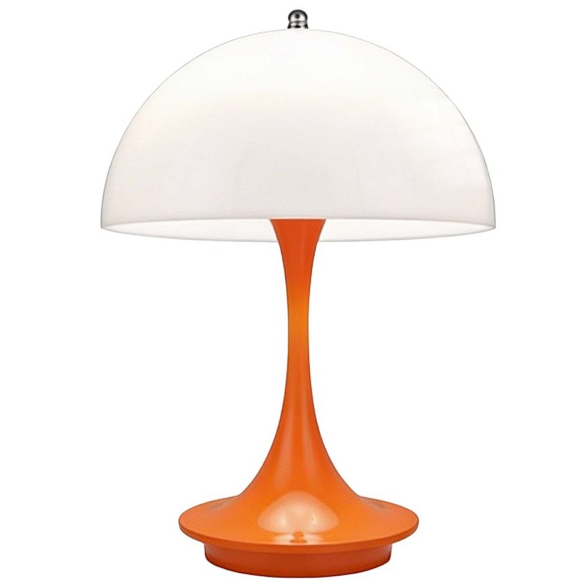 Lampe LED Tactile Orange Rechargeable USB-C à Intensité Variable - 2
