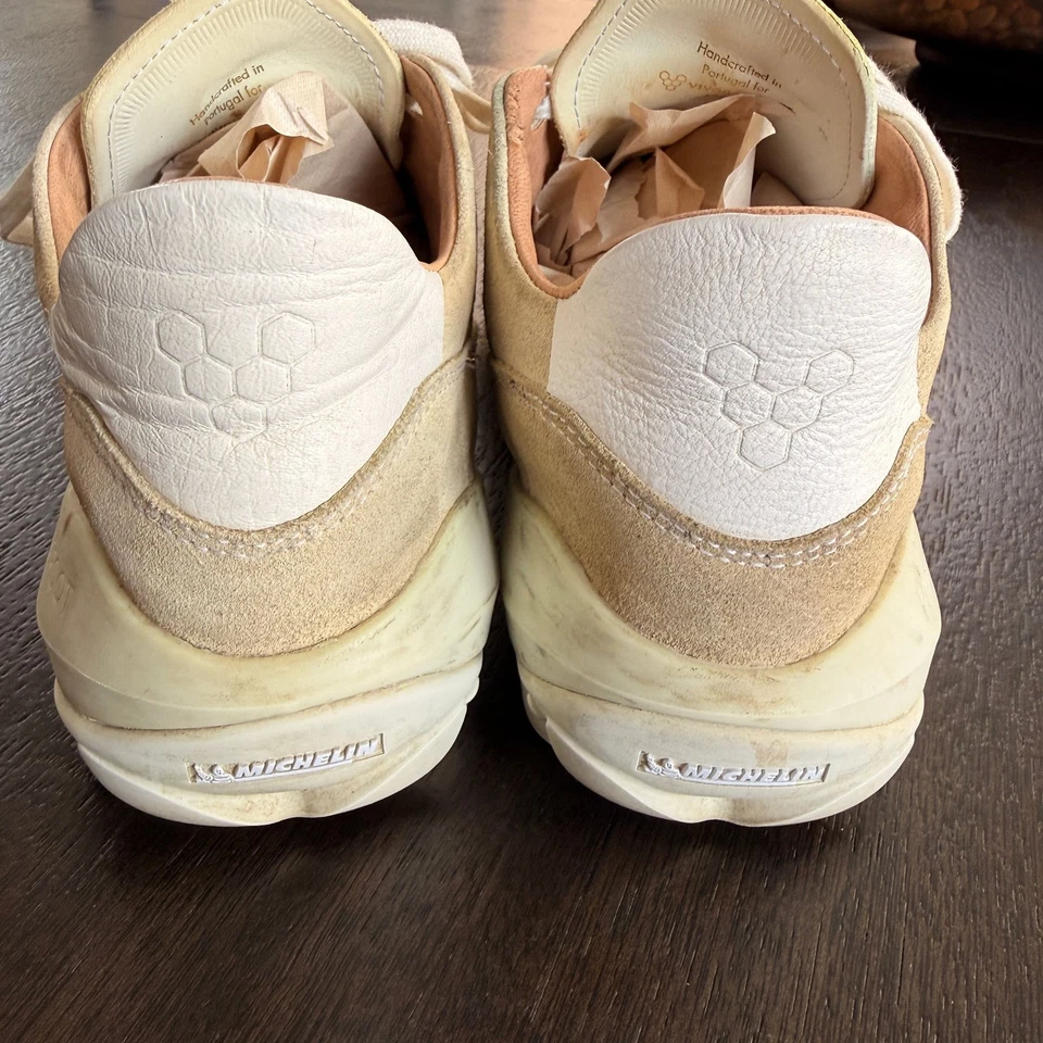 Vivobarefoot Novus Wild Hide Leather Trainers in Natural size 43 men  - Image 4 of 4