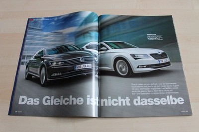 Auto Motor und Sport 13/2015 VW Passat 2.0 TSI Highline mit 220PS besser als...?
