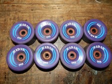 RIEDELL RADAR ZEN Roller Derby Skate Wheels Purple / Blue 62/85
