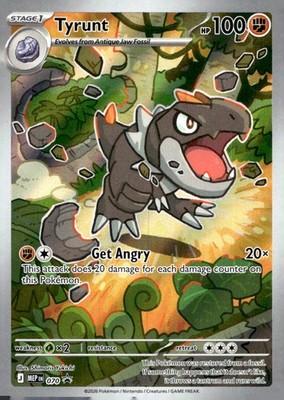 Tyrunt 070 Holo Promo ME: Mega Evolution Promo Pokemon Near Mint