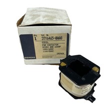 NIB Siemens 120V/60HZ - 110V/50HZ Coil Cat. No. 3TY6465-0AA8 60 AMP - Free Ship