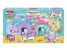 Little Live Pets Mama Surprise Families Mamas House Value Pack, 20 Puppies