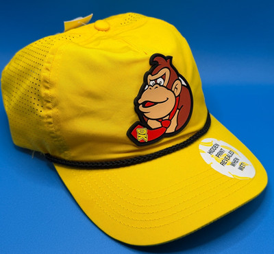 Universal Epic Universe Super Nintendo World Donkey Kong Wet Dry Rope Cap Hat