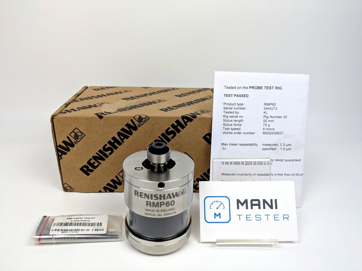 RENISHAW RMP60 Radio Machine Probe CNC Touch Trigger Workpiece 