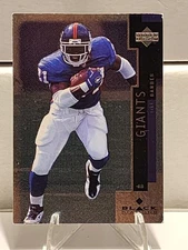 1998 Upper Deck Black Diamond - Tiki Barber #55