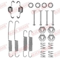 Quick Brake ZubehöRsatz Bremsbacken 105-0673 FüR GFJ Fiesta Ford F3L 3 Courier