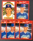 Nolan Ryan Card Lot - 1990 Donruss Diamond Kings / 1990s Topps #659 x5 - 6 Cards