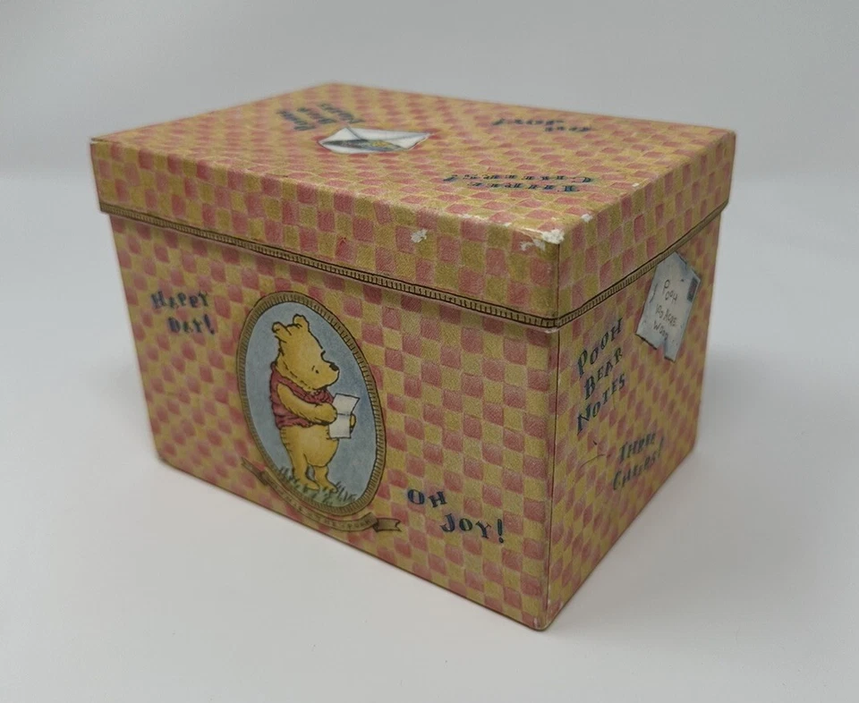 Tarjetas de felicitación de agradecimiento de colección de Winnie The Pooh (19) con caja y sobre Disney Foto 4 de 4