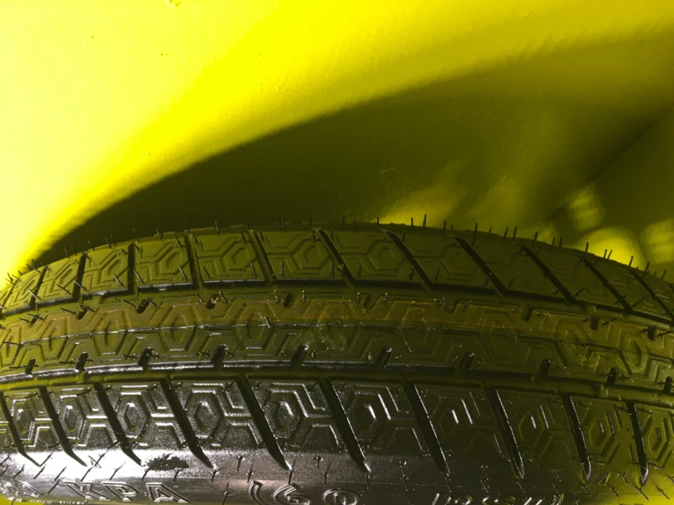 MINI DONUT SPARE TIRE 14" WITH JACK KIT FITS:2014-2019 MITSUBISHI MIRAGE - Image 2 of 2