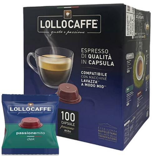 Capsules De Café Lollo Mélange Décaféiné Compatibles Lavazza Machines À Modo Mio - Bild 2 von 11