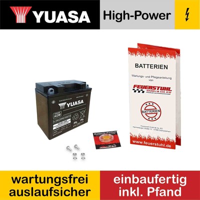 TGB 101S, 1998-2007, Batterie YUASA, wartungsfrei einbaufertig (inkl 7,50 Pfand)