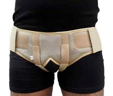 Double Inguinal Groin Hernia Support Belt Truss Brace Medical Brace