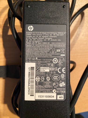 Netzteil HP Laptop 90,0 Watt PPP012L-E