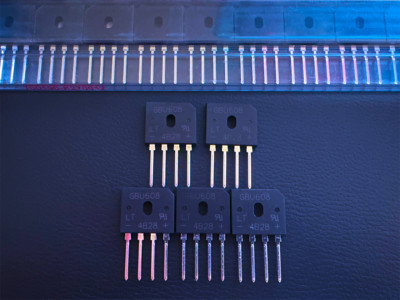 10Pcs GBU608 LITE-ON Bridge Rectifier Diode 1-Ph 800V 6A GBU 4-SIP