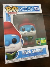Papa Smurf Funko Pop! #1525 The Smurfs LE SDCC 2024 OFFICIAL COMIC-CON STICKER
