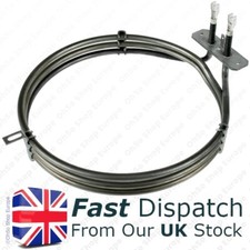Fan Oven Element fits Elba PXDO60 Electric Cooker 2500w Three Turn Circular